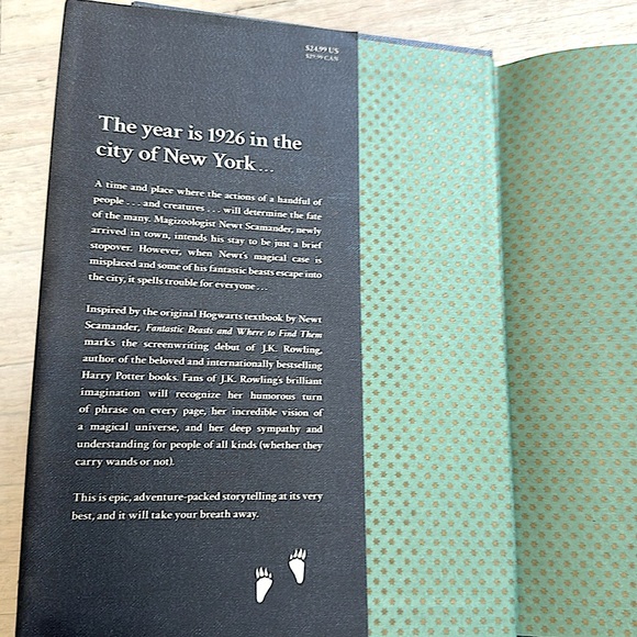 FANTASTIC BEASTS AND WHERE TO FIND THEM The Original Screenplay by J.K. Rowling - Picture 5 of 10